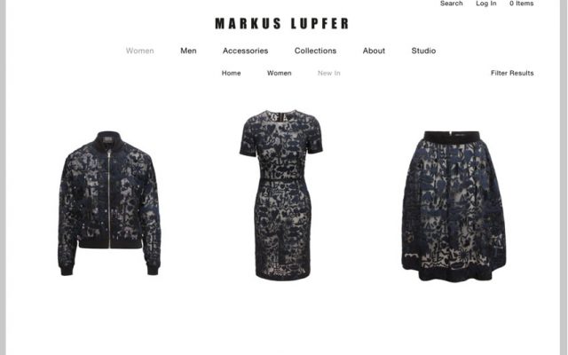 Markus Lupfer product page.