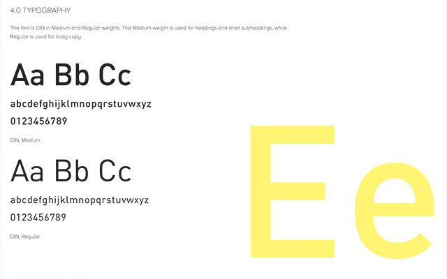 EFH Branding – Typography