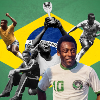 Pele composite image for The Guardian